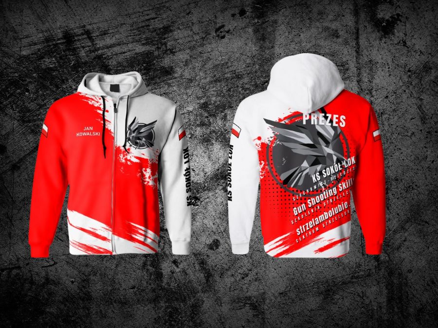 Bluza klubowa rozpinana