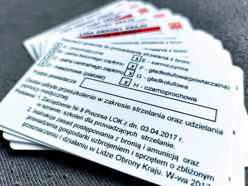 08.03 - 09.03.2025 Kurs Prowadzącego Strzelanie LOK